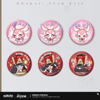 Pom-Pom Gallery Series Pom-Pom Mini Tinplate Badge Set (6)