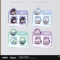 Pom-Pom Gallery Series Magnetic Bookmark Set (4)