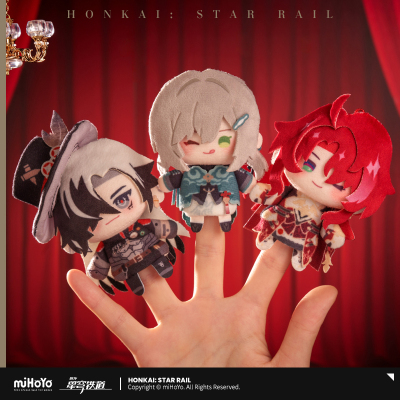 Sparkle Plush Finger Puppet (花火的指偶工厂系列)