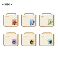 Toiletry Bag & Velcro Luggage Tag (提瓦特展主题系列)