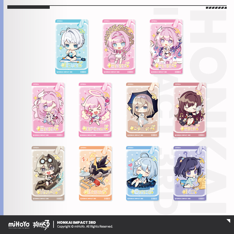 Collectible Card Set (英桀扭蛋乐园系列)
