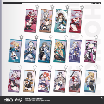 Acrylic Keychain (第二部角色立绘系列)