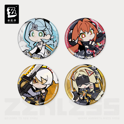 Chibi Tinplate Badge (丽都系列) (Obol Squad)