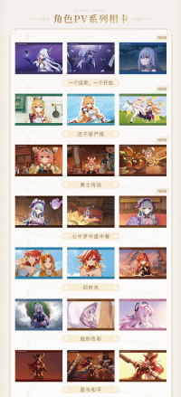 Photo Card & Album (角色PV系列) (6)