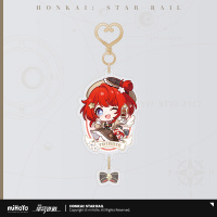 Express Travelogue Series Chibi Acrylic Keychain - Tribbie, Aglaea (5)