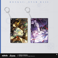Light Cone Series Acrylic Keychain (4)