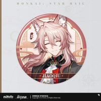Tinplate Badge (美味齐享系列) - Feixiao, Jiaoqiu (4)