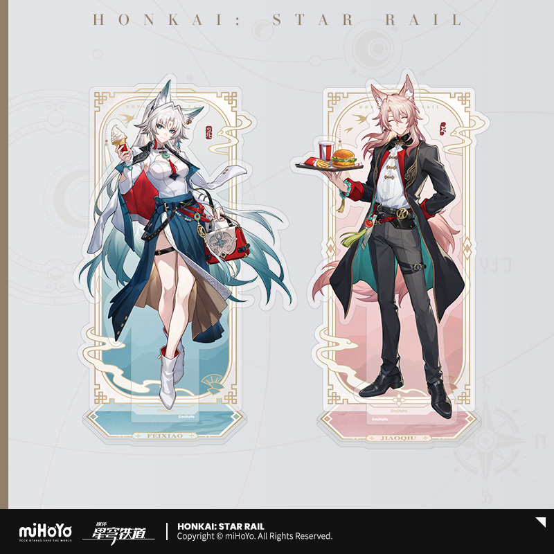 Acrylic Stand (美味齐享系列) - Feixiao, Jiaoqiu