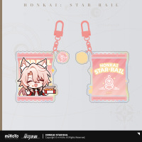 Chibi Emote Acrylic Keychain (美味齐享系列) - Owlbert, Pom-Pom (4)