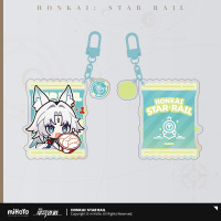 Chibi Emote Acrylic Keychain (美味齐享系列) - Owlbert, Pom-Pom (3)