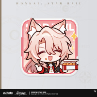 Chibi Emote Tinplate Badge (美味齐享系列) - Owlbert, Pom-Pom (4)