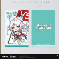 Chibi Portrait Laser Collectible Card (美味齐享系列) - Moze, Feixiao, Jiaoqiu (3)