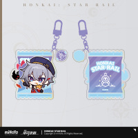 Chibi Emote Acrylic Keychain (美味齐享系列) - Owlbert, Pom-Pom (5)