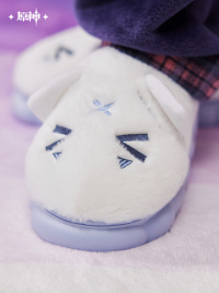 Citlali Impression Series Fluffy Room Slippers (6)
