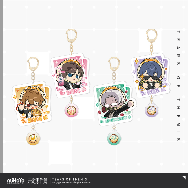Chibi Acrylic Keychain (伟大生煎包系列)