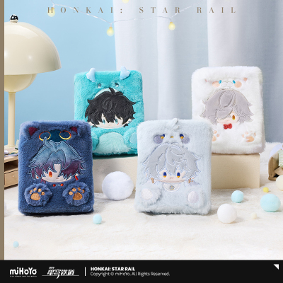 Plush Storage Binder (男生宿舍系列) - Dan Heng, Blade, Jing Yuan, Sunday