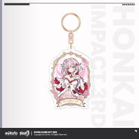 Stained-Glass Acrylic Keychain (夜绽芳华系列) (4)