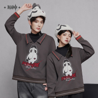 Arlecchino Impression Series Layered-Look Hoodie