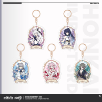 Stained-Glass Acrylic Keychain (夜绽芳华系列) (3)