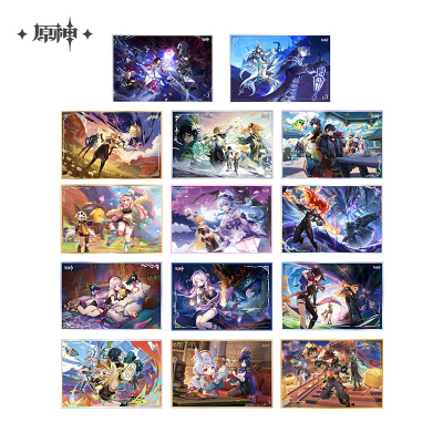Genshin Impact Themed Series Acrylic Shikishi