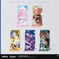 Light Cone Series Flowing Glitter Acrylic Stand (3)