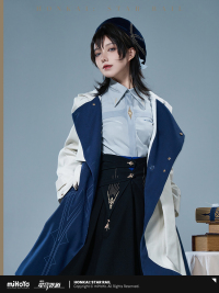Sunday-themed Impression Series Faux Wool Coat (6)