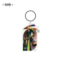Genshin Impact Themed Series 2-Way Acrylic Keychain Stand (4)