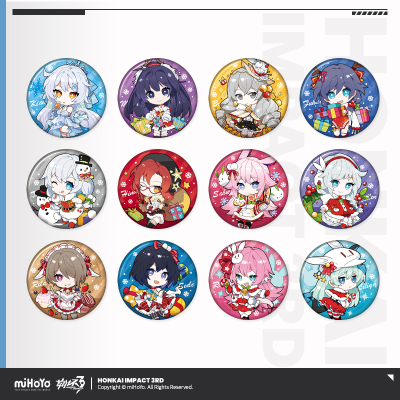 Tinplate Badge (新雪奇礼系列)