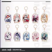 Stained-Glass Acrylic Keychain (夜绽芳华系列) (6)