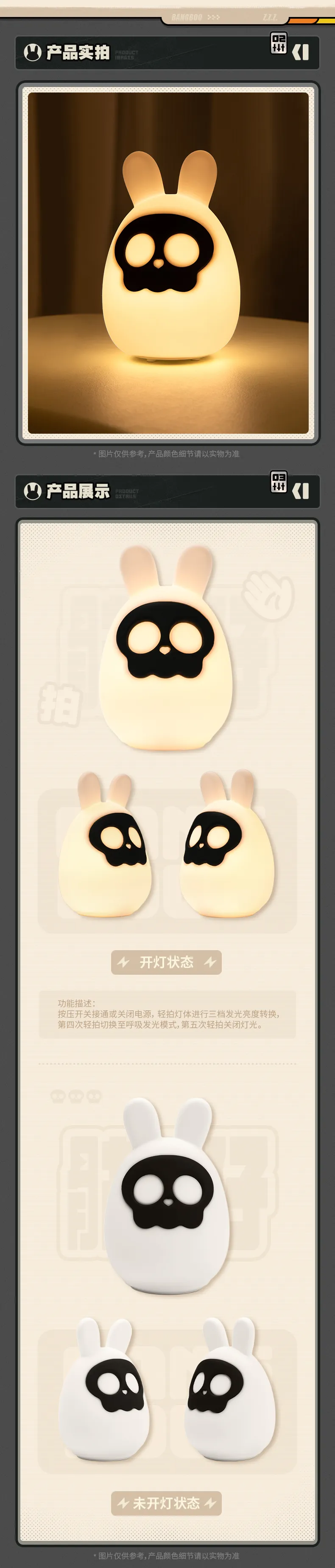 Zenless Zone Zero Eridu Premium Series Skull Gangster Bangboo Pat Light (Jan 2026) | Zenlesszonezero.toys