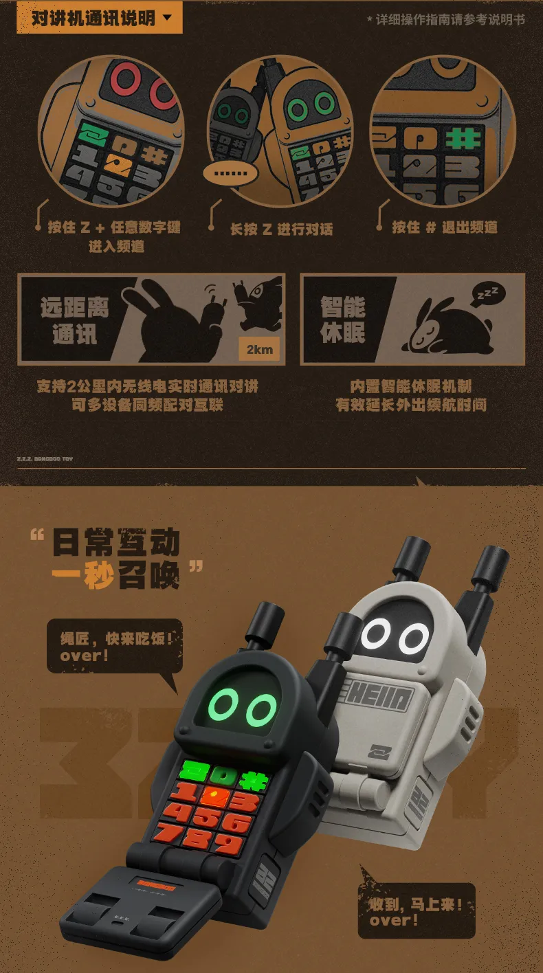 Zenless Zone Zero Enne Tabletop Series Bangboo Wireless Walkie-Talkie Phone Holder (Jan 2026) | Zenlesszonezero.toys