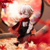Kaedehara Kazuha Dress-Up Action Figure Replacement Impression Outfit & Face Plate Set (4)