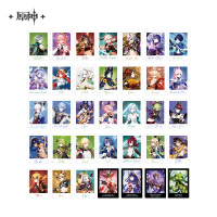 Genshin Impact Themed Series Character Collectible Card Gift Box (4)