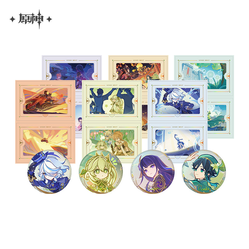 Badge & Collectible Card Set (回家的路留影相片系列)