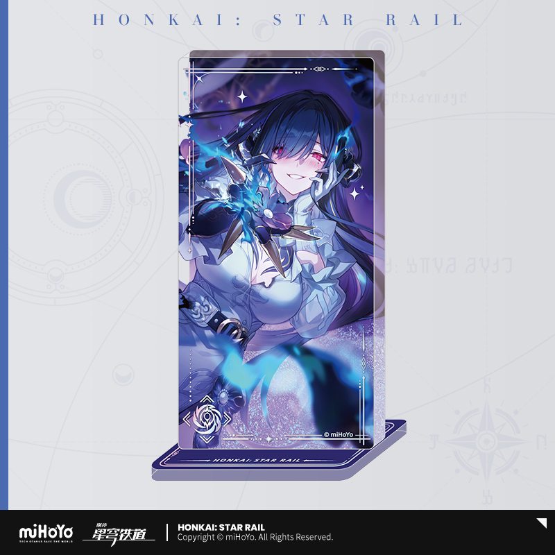 Light Cone Series Flowing Glitter Acrylic Stand