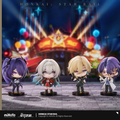 Chibi Blind Box (无名客的奖章系列) - Acheron, Aventurine, Dr. Ratio, Firefly, Jing Yuan, Sampo, Sparkle, Yanqing