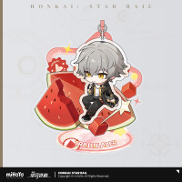 Fruity Summer Series Chibi Acrylic Charm & Stand - Mydei, Castorice, Trailblazer (3)