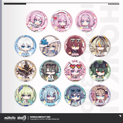Tinplate Badge (暄庭映趣系列)