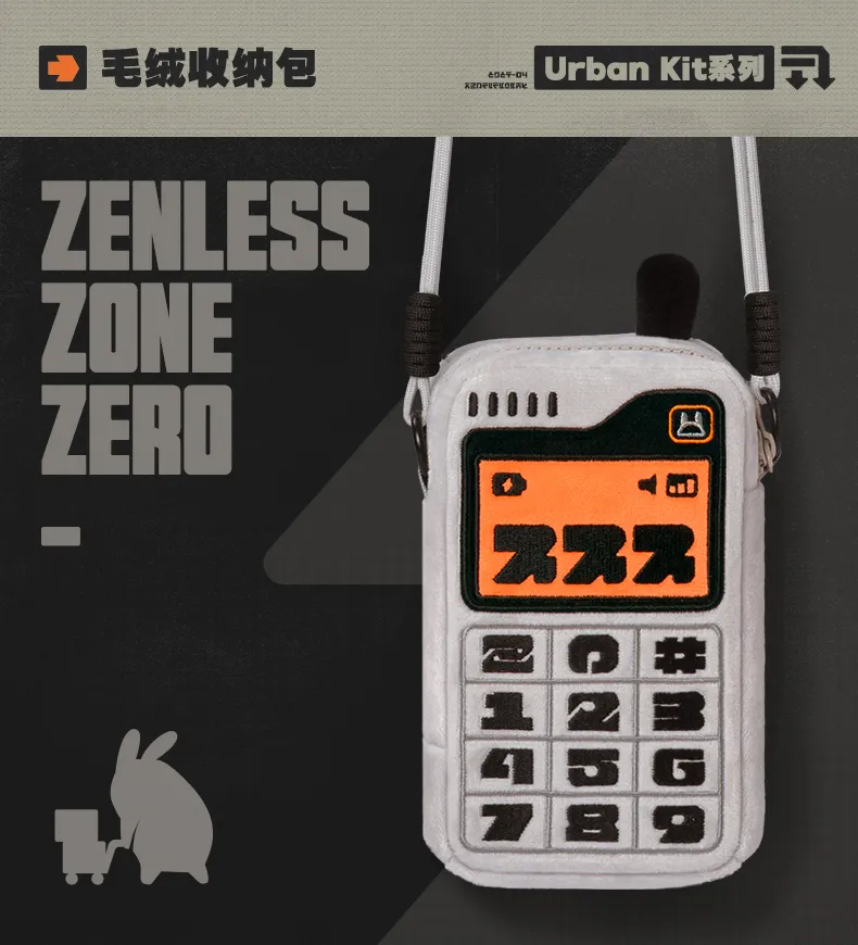 Zenless Zone Zero Urban Kit Series - Plush Storage Bag | zenlesszonezero.toys