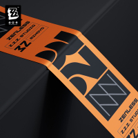 Packing Tape Orange/Silver (Urban Kit系列) (5)