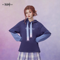Citlali Impression Series Layered-Look Hoodie
