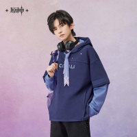 Citlali Impression Series Layered-Look Hoodie (5)
