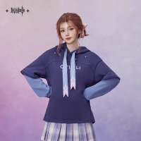 Citlali Impression Series Layered-Look Hoodie (3)