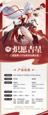 Kiana Kaslana Display Case (Ba-Dum! Fiery Wishing Star) (6)