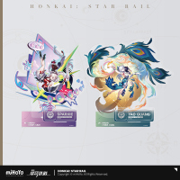 Character Portrait Series Acrylic Stand (Elation) - Evanescia, Aventurine · Waveflair, Sparxie, Trailblazer, Yao Guang (4)