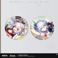 Character Portrait Series Tinplate Badge (Elation) - Evanescia, Aventurine · Waveflair, Sparxie, Trailblazer, Yao Guang (4)