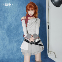 Tartaglia Impression Series Pleated Mini Skirt (4)