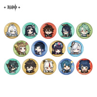 Chibi Emoticon Series Badge (Liyue Harbor) (2)