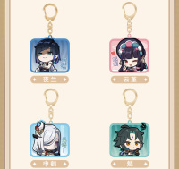 Chibi Emoticon Series Acrylic Keychain (Liyue Harbor) (5)