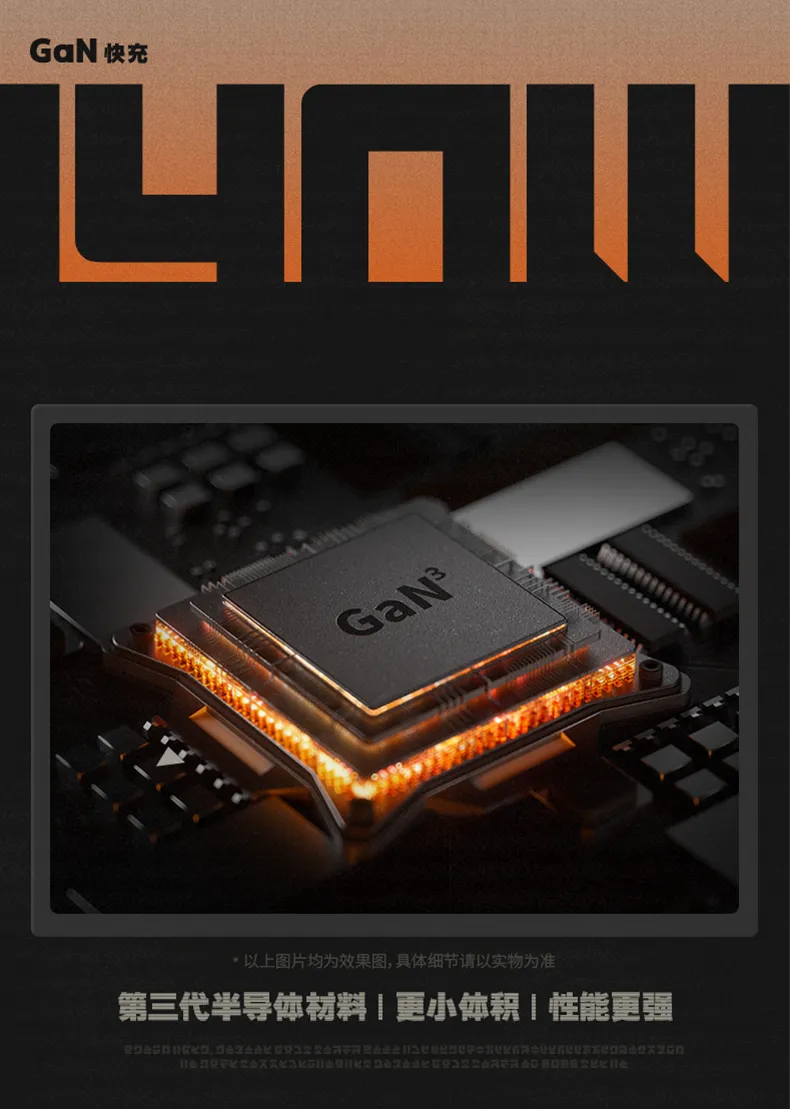 Zenless Zone Zero 140W GaN Three-Port Fast Charging Adapter | Zenlesszonezero.toys